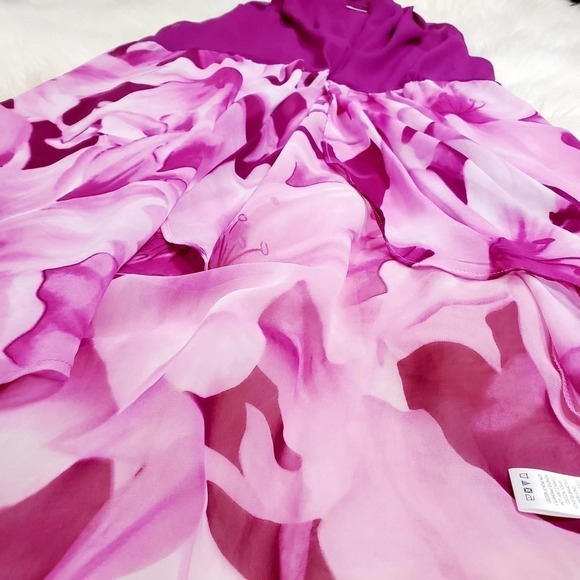 Simonton Says Floral Swim Wear Front Closure Watercolor Cover Up SALE - Picture 12 of 13